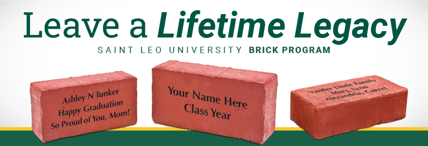 Leave a Lifetime Legacy - Saint Leo Brick Program