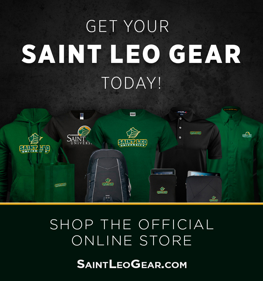 Saint Leo Gear ad